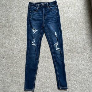 American Eagle Super High Rise Skinny Jeans
